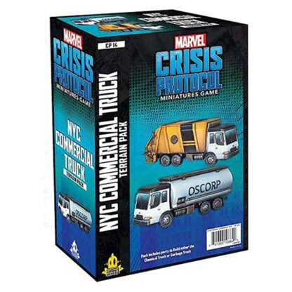 Marvel Crisis Protocol - Garbage Truck/Chem Truck Terrain Explosion