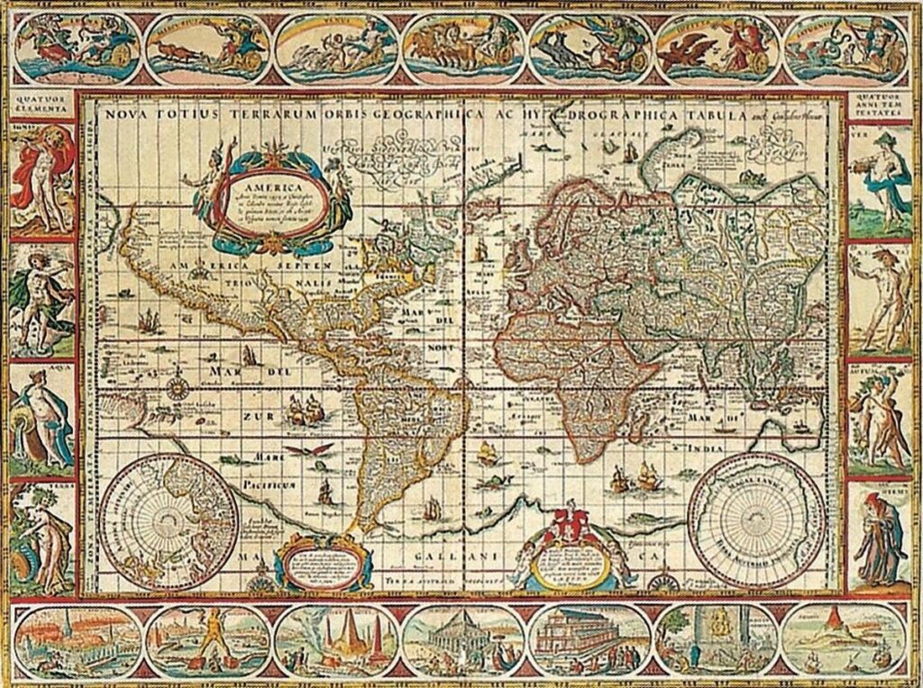 Map - World from 1650 - 2000pc - Mind Games