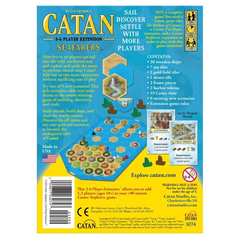 Catan - Seafarers 5-6 Player Extension - Mind Games