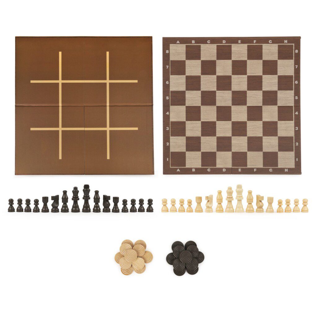 Chess Checkers & Tic Tac Toe - Mind Games