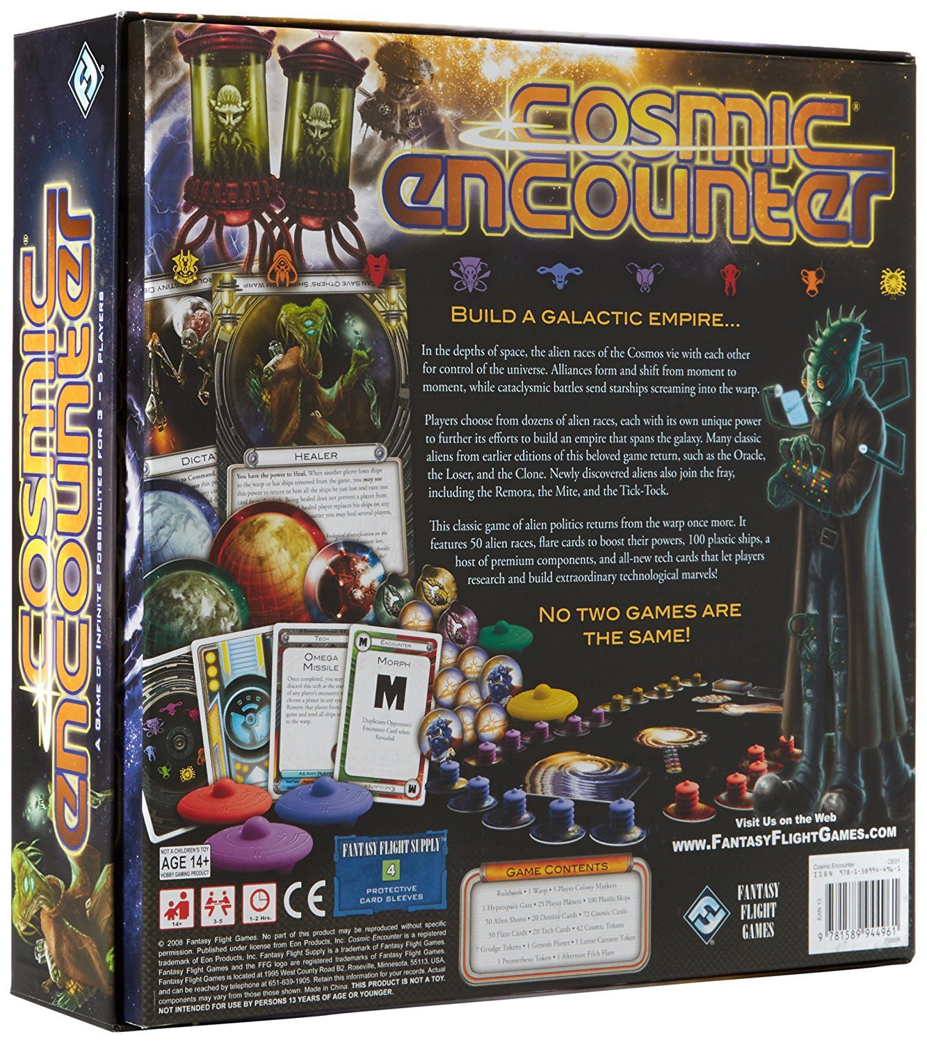 Multiverse: Cosmic Conquest, Board Game