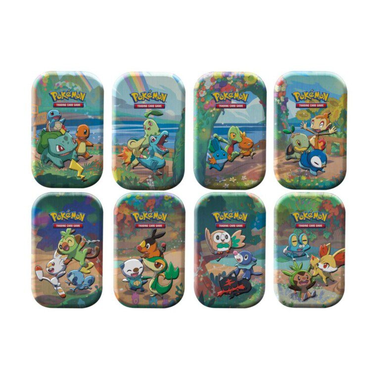 Pokemon - Celebrations - Mini Tins (Complete Set of 8) - Mind Games