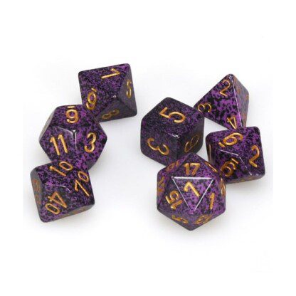 Dice Set - 4-20 - Speckled Hurricane