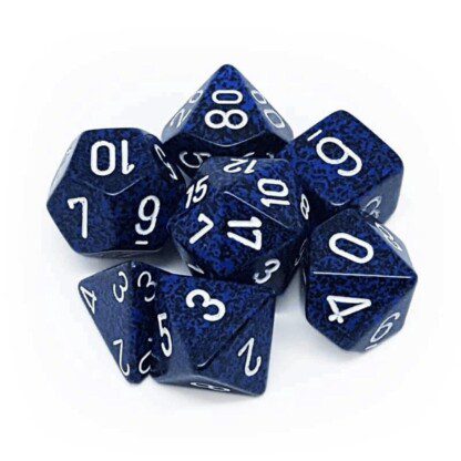 Dice Set - 4-20 - Speckled Stealth