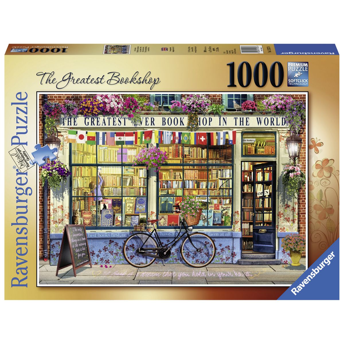 The Greatest Bookshop Puzzle 1000pc - Mind Games