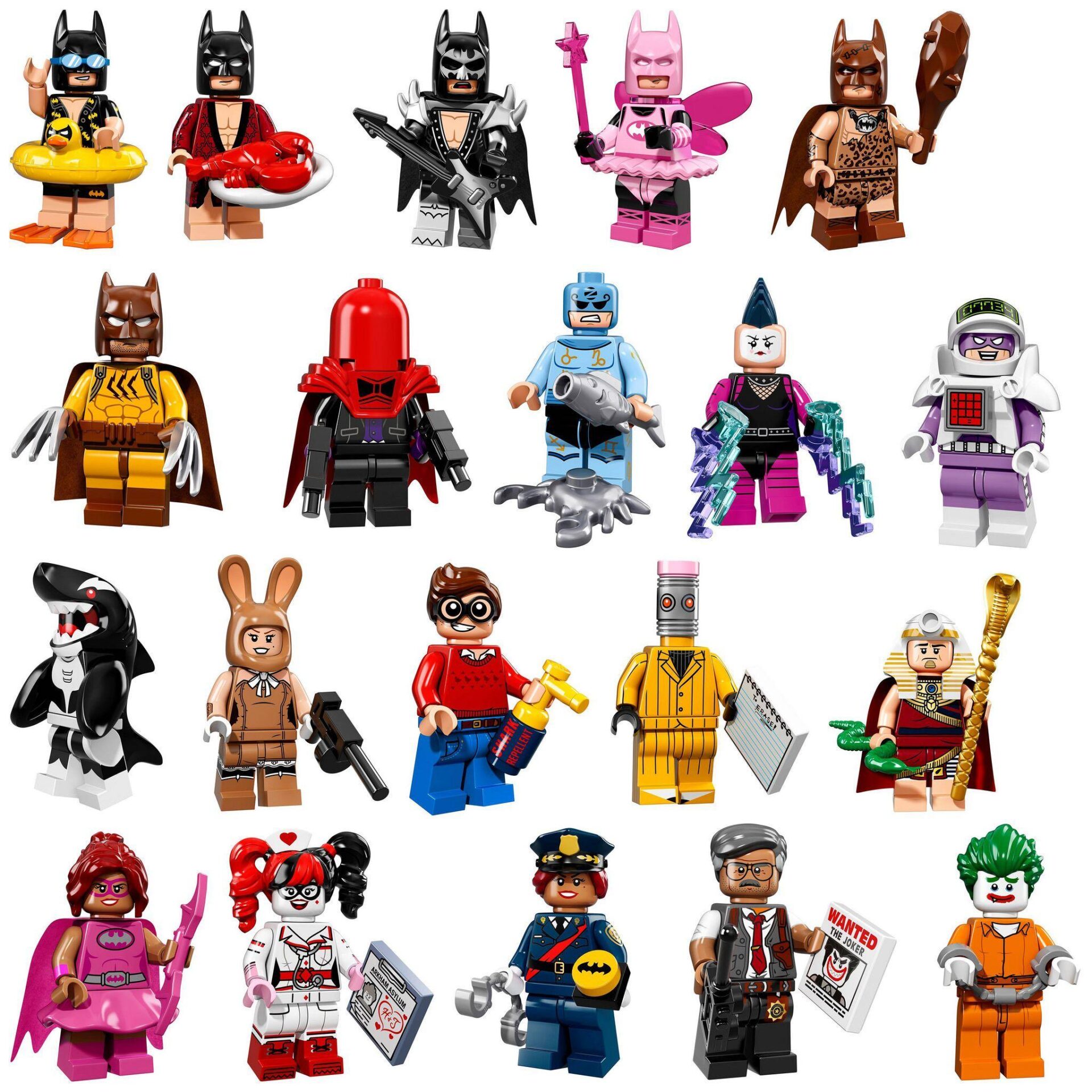 NEW LEGO Minifigures Fairy Batman The Movie 71017 Genuine Pink Minifigure  Figure