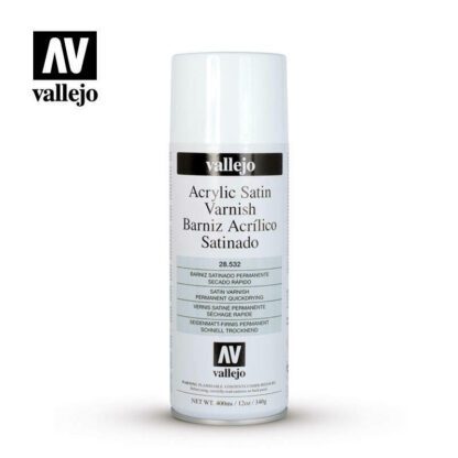 Vallejo Aerosol - Satin Varnish 400ml