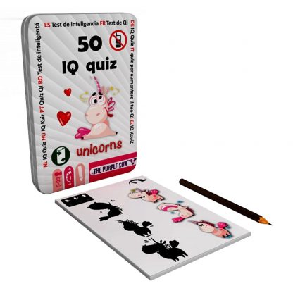 Magnetic 50 IQ Quiz (Purple Cow) - Image 2