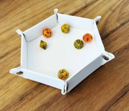 LPG Hex Dice Tray 6in White - Image 2