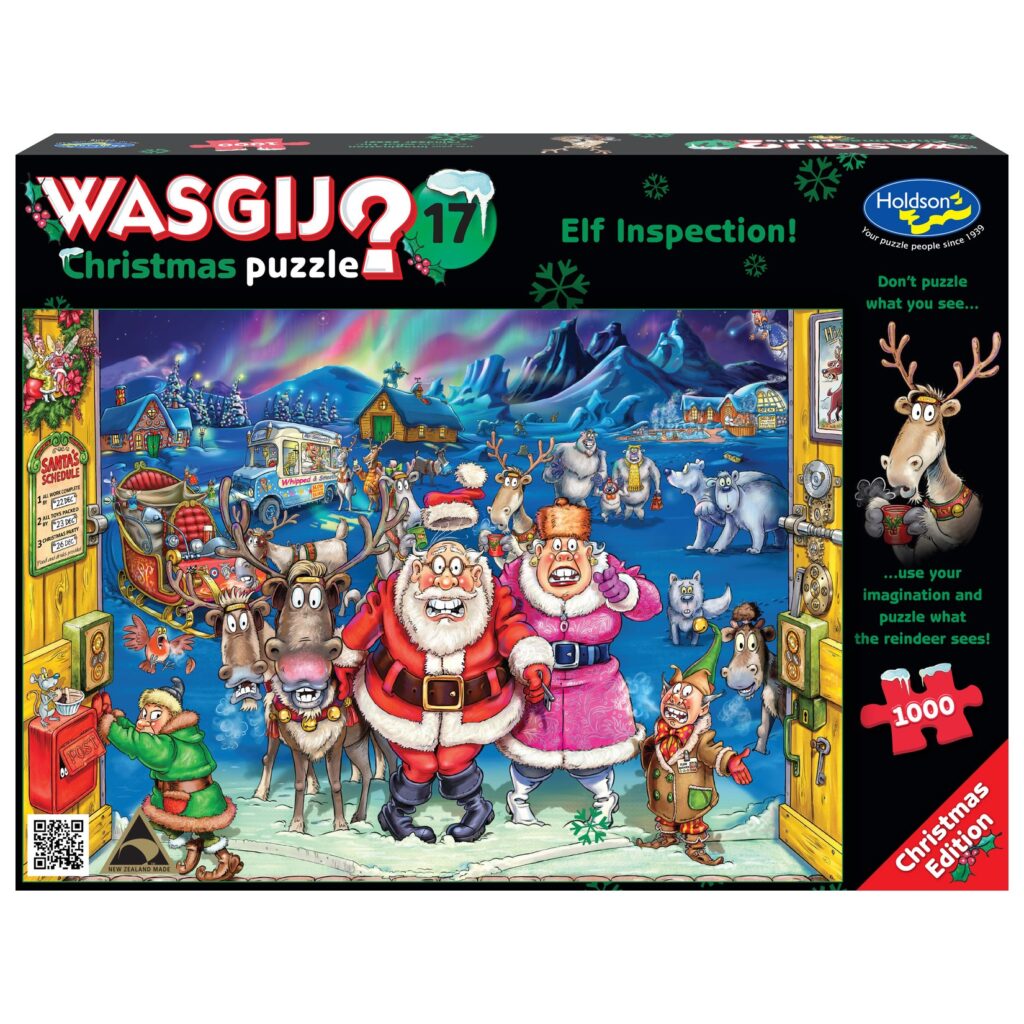 Wasgij Christmas 17 Elf Inspection! 1000pc Mind Games