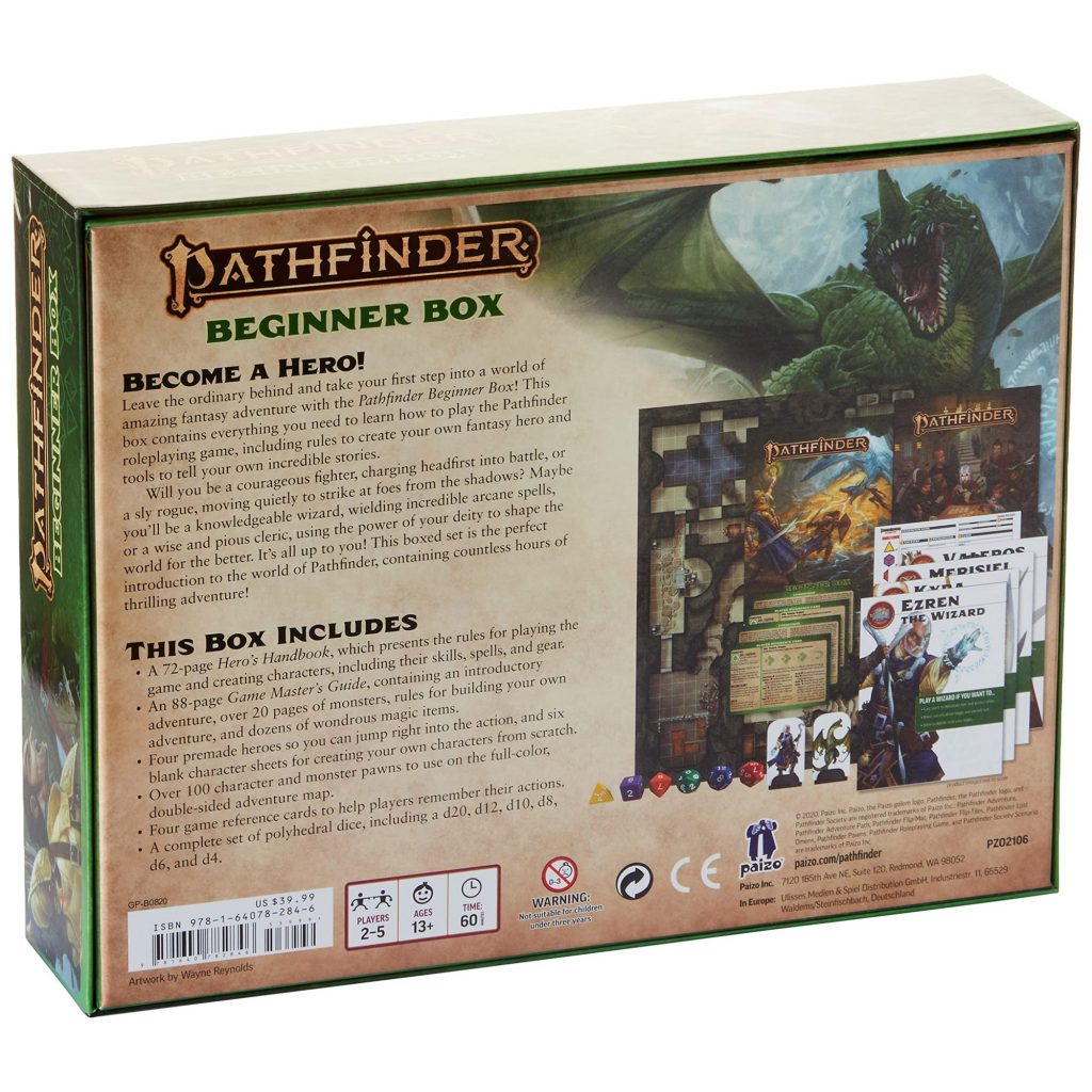 Pathfinder Second Edition Beginner Box - Mind Games