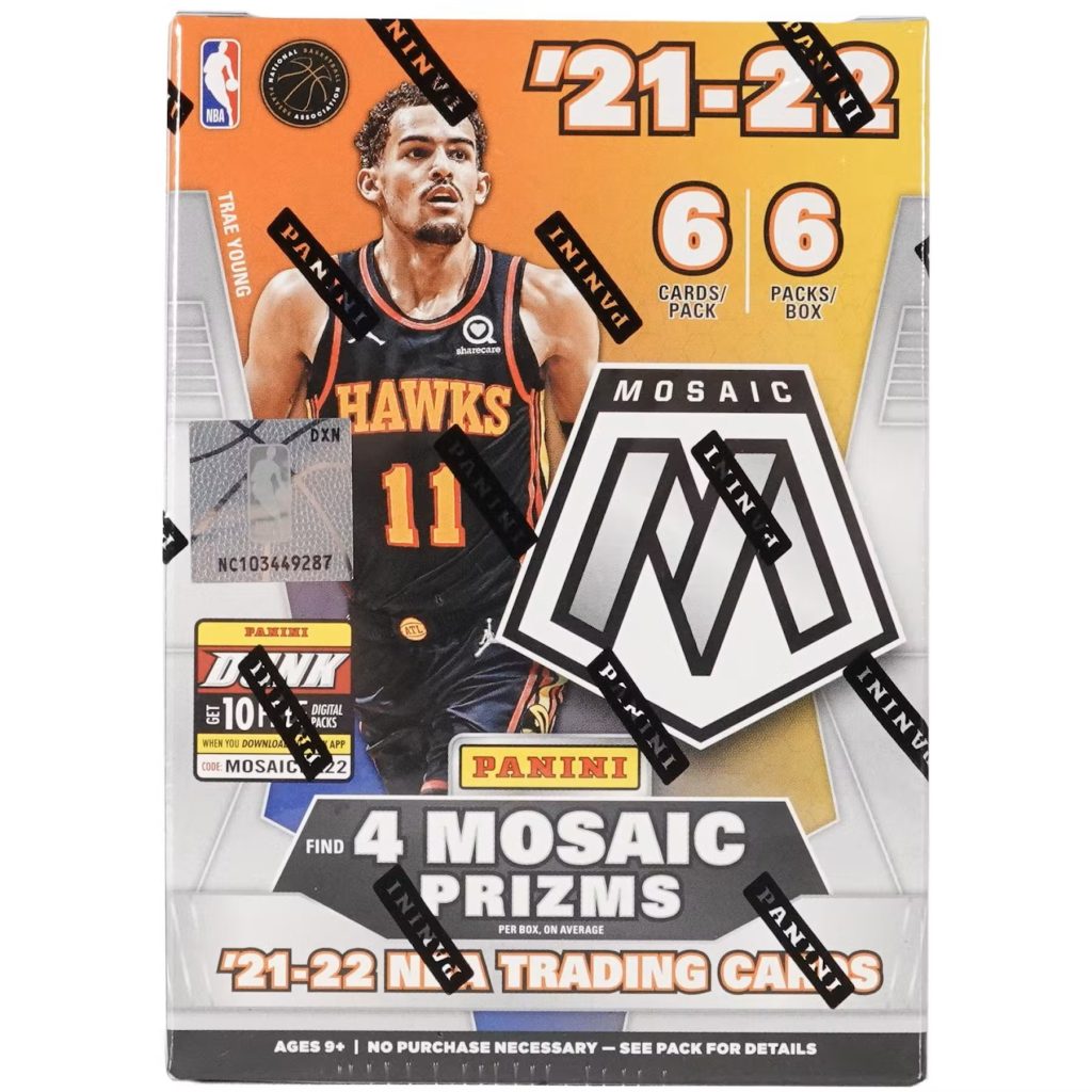 2021-22 Mosaic Basketball Blaster - Mind Games