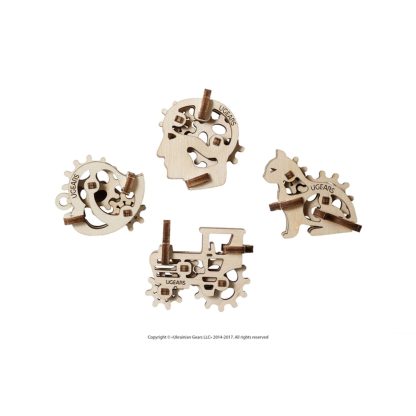 UGears - U-Fidgets Tribics (4 Designs) - Image 3