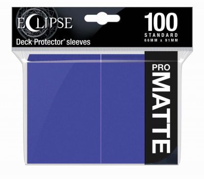 Deck Protector - Standard Matte Eclipse (100) - Royal Purple