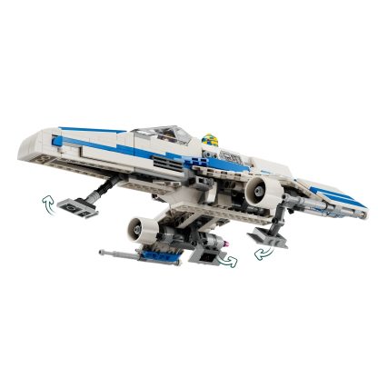 Star Wars - New Republic E-Wing vs. Shin Hatis Starfighter - Image 5