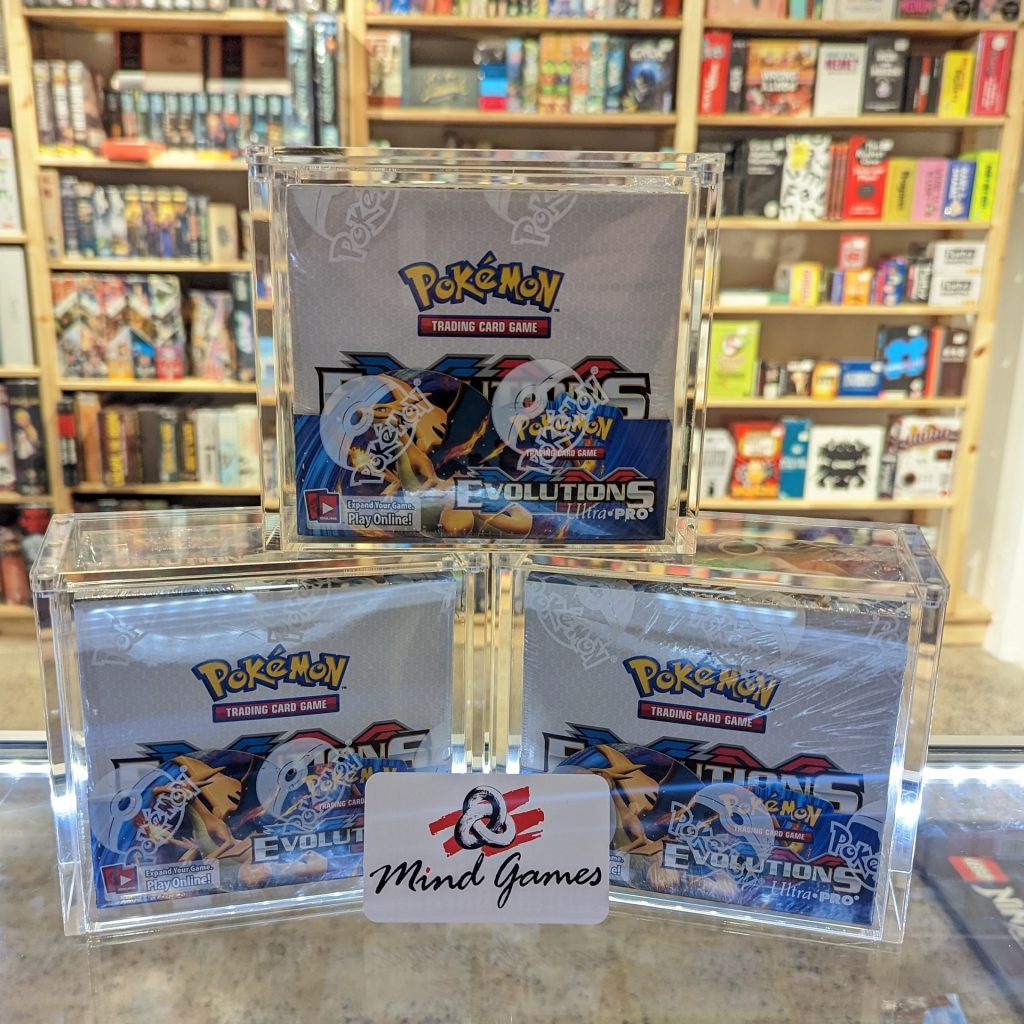 Pokemon - Evolutions Booster Box (In UltraPRO Acrylic Display Box ...