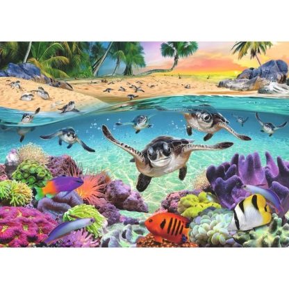 Race of the Baby Sea Turtles 500pc (Large Format) - Image 2