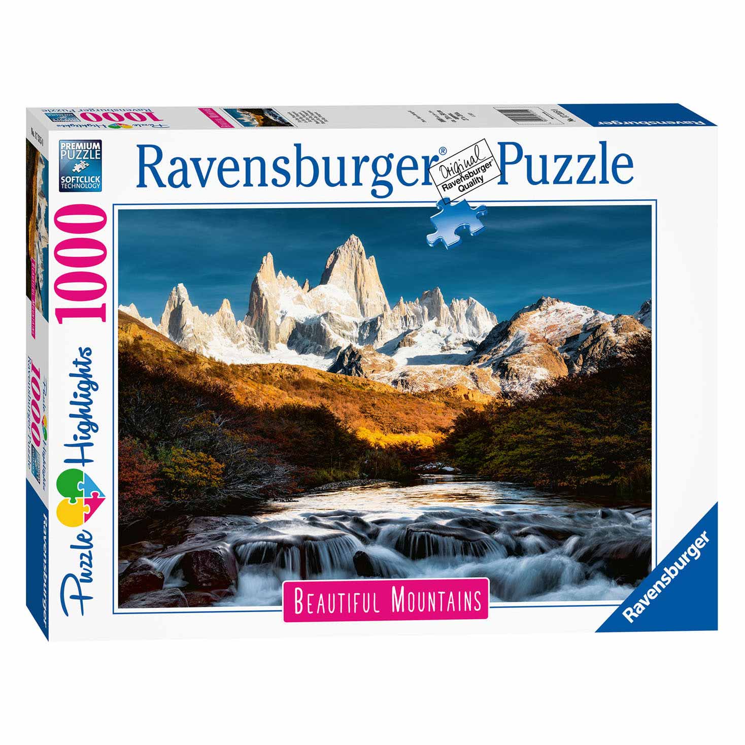 Mount Fitz Roy Patagonia - 1000pc - Mind Games