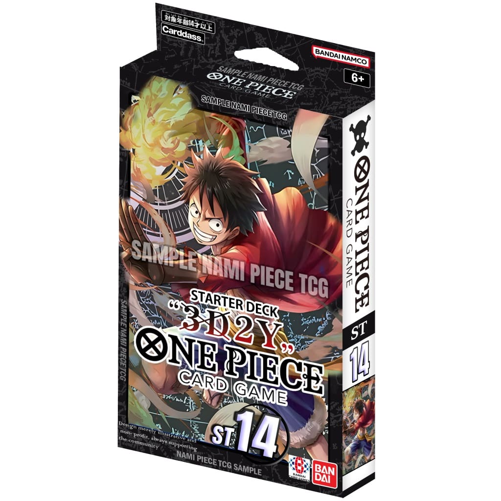 One Piece Card Game - 3D2Y - Starter Deck [ST-14] - Mind Games