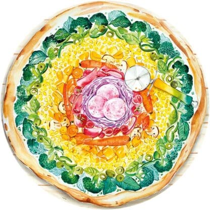 Circle of Colors - Pizza - 500pc - Image 2