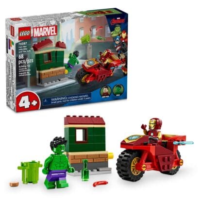 Marvel - Iron Man with Bike and The Hulk - Image 2