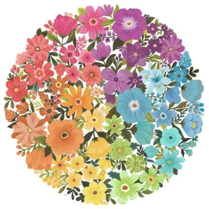 Circle of Colors - Flowers - 500pc - Image 2