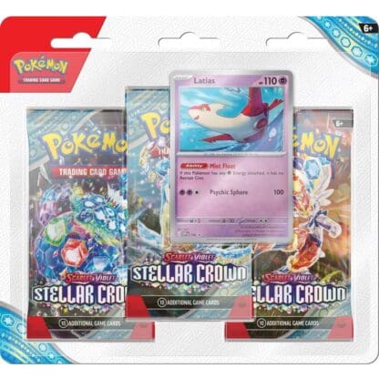 Pokemon - Stellar Crown - Three Booster Blister