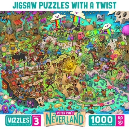 Vizzles Peter Pans Neverland 1000pc - Image 6