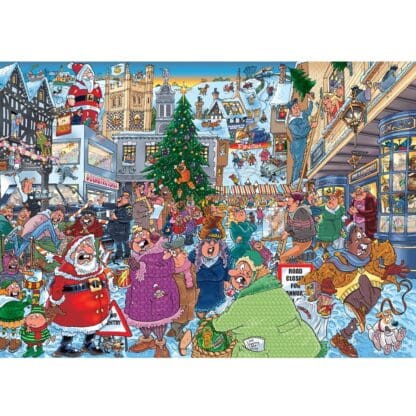 Wasgij - Christmas 19 - Santa Dash! - 1000pc - Image 2