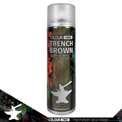 Colour Forge - Spray Primer - Trench Brown