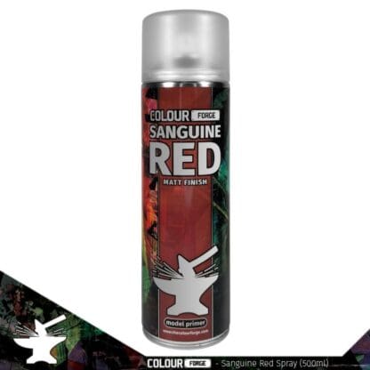 Colour Forge - Spray Primer - Sanguine Red