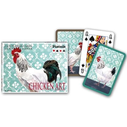 Playing Cards - Double - Chicken Art - Image 2