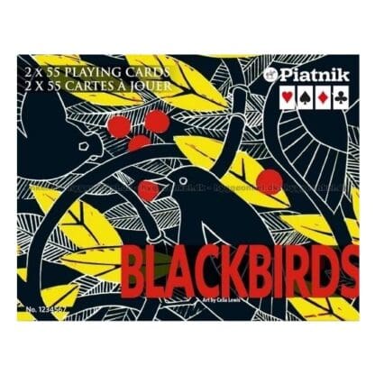 Playing Cards - Double - Blackbirds