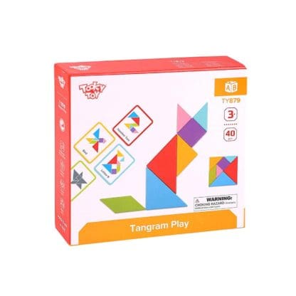 Tangram Play Wooden Puzzle