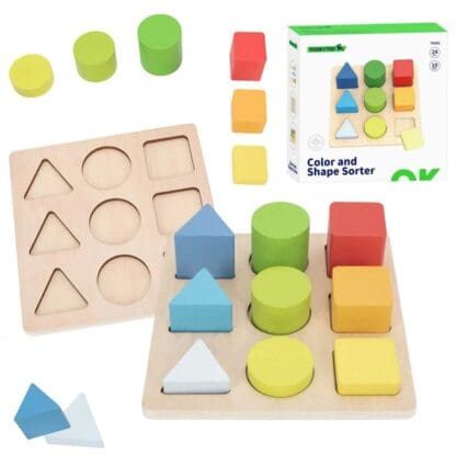 Colour & Shape Sorter Puzzle - Image 2