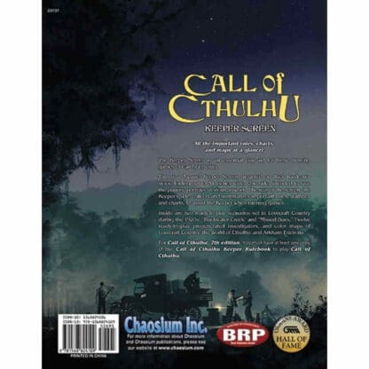 Call of Cthulhu RPG - Keeper Screen Pack - Image 2