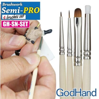 Godhand: Brushes - Brushwork Semi-PRO - 4 brushes set - Image 2