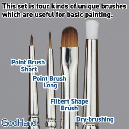 Godhand: Brushes - Brushwork Semi-PRO - 4 brushes set - Image 3