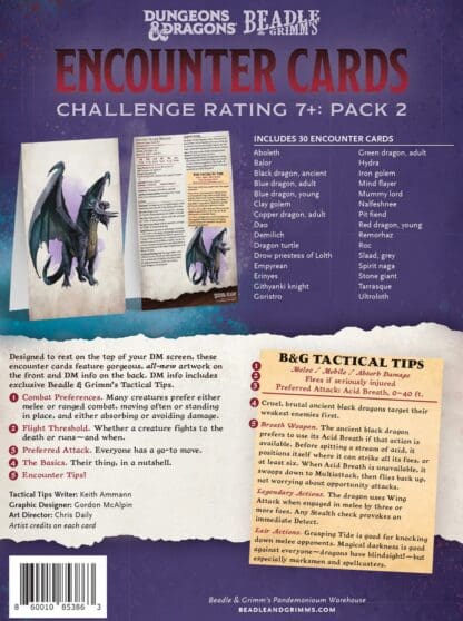 Beadle & Grimms Encounter Cards - Challenge Rating 7+: Pack 2 - Image 6