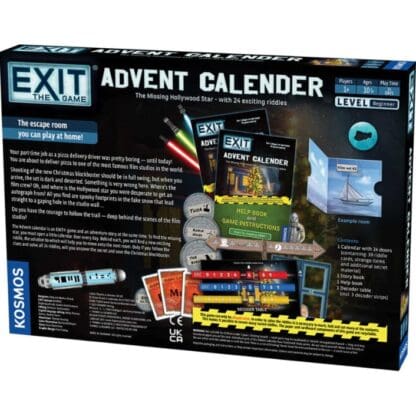 Exit the Game - Advent Calendar - The Missing Hollywood Star - Image 3