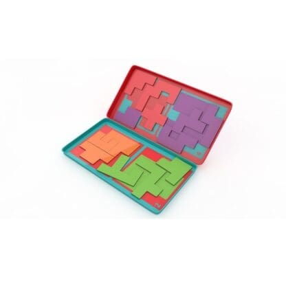 Magnetic Brain Teaser Puzzles 4 in 1 (Purple Cow) - Image 2